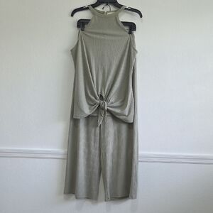 Elegant Olive Green Women's piece set